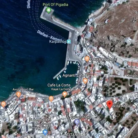 Anna In Center Of Karpathos Villa